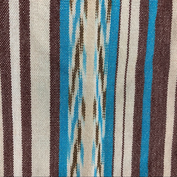 Uncle Frank Striped Flared Fringe Sleeve Dress XS - Picture 8 of 10